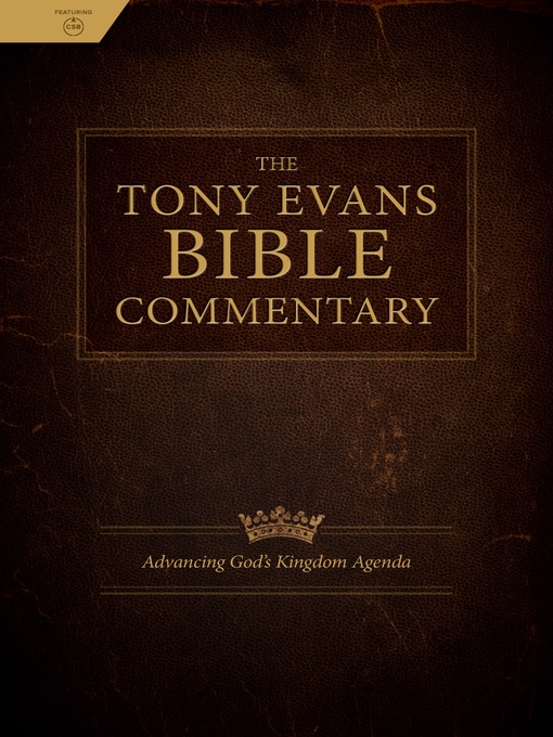 Title details for The Tony Evans Bible Commentary by Tony Evans - Available